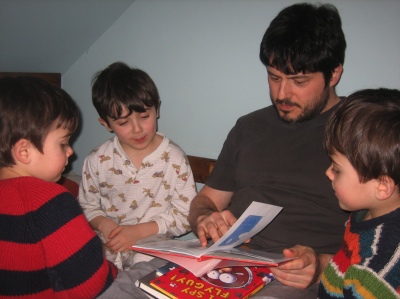 We're delighted to have three lovely little boys: no more though, please! We're delighted to have three lovely little boys: no more though, please!